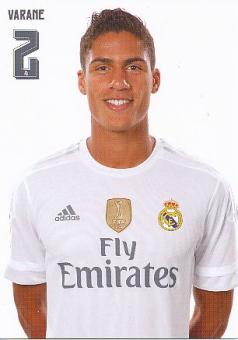 Raphaël Varane  Real Madrid  Fußball Autogrammkarte 