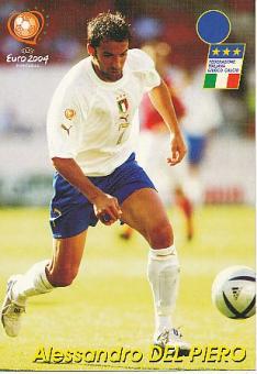Alessandro Del Piero  Italien Weltmeister WM 2006  Fußball Autogrammkarte 