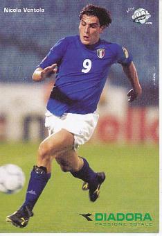 Nicola Ventola  Italien  Fußball Autogrammkarte 
