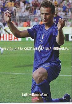 Alberto Gilardino  Italien Weltmeister WM 2006  Fußball Autogrammkarte 