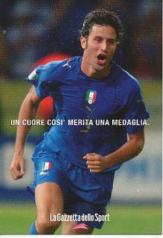 Fabio Grosso  Italien Weltmeister WM 2006  Fußball Autogrammkarte 