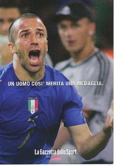 Alessandro Del Piero  Italien Weltmeister WM 2006  Fußball Autogrammkarte 