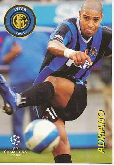Adriano  Inter Mailand  Fußball Autogrammkarte 