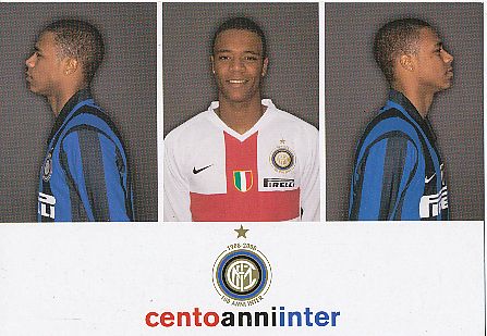 Pele  Inter Mailand  Fußball Autogrammkarte 
