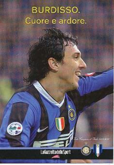 Nicolas Burdisso  Inter Mailand  Fußball Autogrammkarte 