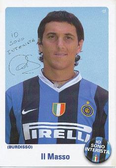 Nicolas Burdisso  Inter Mailand  Fußball Autogrammkarte Druck Signiert 