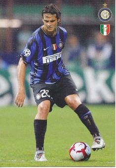 Cristian Chivu  Inter Mailand  Fußball Autogrammkarte 