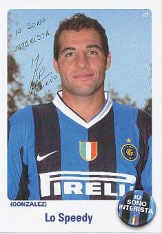 Nicolas Gonzalez  Inter Mailand  Fußball Autogrammkarte Druck Signiert 