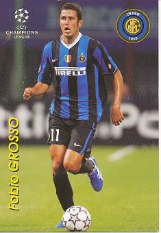 Fabio Grosso  Inter Mailand  Fußball Autogrammkarte 