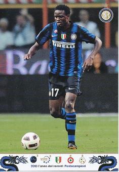 McDonald Mariga  Inter Mailand  Fußball Autogrammkarte 