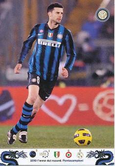 Thiago Motta  Inter Mailand  Fußball Autogrammkarte 