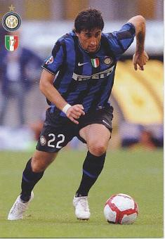 Diego Milito  Inter Mailand  Fußball Autogrammkarte 