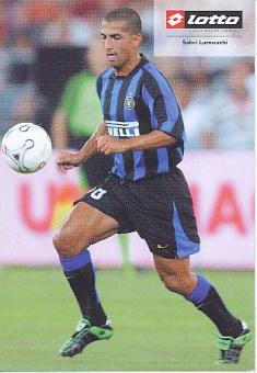 Sabri Lamouchi  Inter Mailand  Fußball Autogrammkarte 