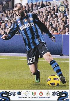 Goran Pandev   Inter Mailand  Fußball Autogrammkarte 