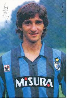 Antonio Nobile  Inter Mailand  Fußball Autogrammkarte Druck Signiert 