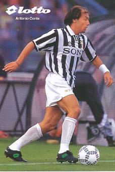 Antonio Conte   Juventus Turin  Fußball Autogrammkarte 