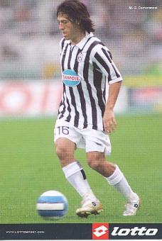 Mauro Camoranesi   Juventus Turin  Fußball Autogrammkarte 