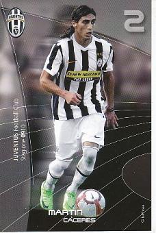 Martin Caceres  Juventus Turin  Fußball Autogrammkarte 