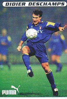 Didier Deschamps  Juventus Turin  Fußball Autogrammkarte 