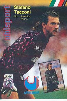 Stefano Tacconi  Juventus Turin  Fußball Autogrammkarte 