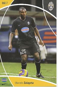 Marcelo Zalayeta  Juventus Turin  Fußball Autogrammkarte 
