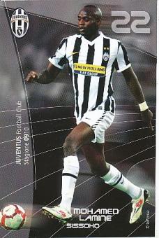 Mohamed Sissoko  Juventus Turin  Fußball Autogrammkarte 