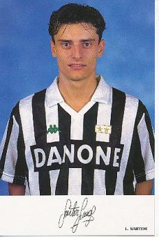 Luigi Sartor  Juventus Turin  Fußball Autogrammkarte Druck Signiert 