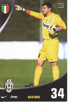 Rubinho  Juventus Turin  Fußball Autogrammkarte 