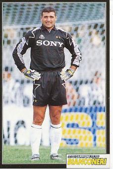 Angelo Peruzzi  Juventus Turin  Fußball Autogrammkarte 