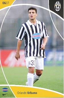 Orlando Urbano  Juventus Turin  Fußball Autogrammkarte 