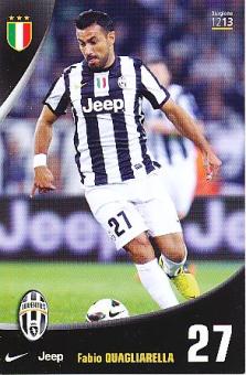 Fabio Quagliarella  Juventus Turin  Fußball Autogrammkarte 