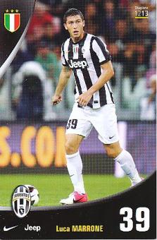 Luca Marrone  Juventus Turin  Fußball Autogrammkarte 