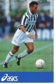 Angelo Di Livio  Juventus Turin  Fußball Autogrammkarte 