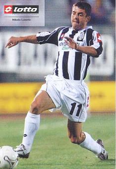 Nikola Lazetic  Juventus Turin  Fußball Autogrammkarte 