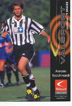 Alessio Tacchinardi  Juventus Turin  Fußball Autogrammkarte 