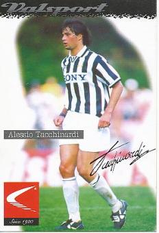 Alessio Tacchinardi  Juventus Turin  Fußball Autogrammkarte Druck Signiert 