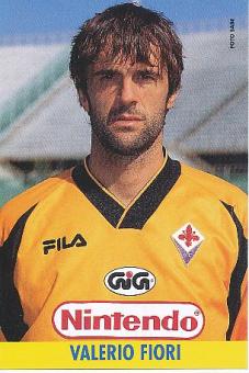 Valerio Fiori  AC Florenz  Fußball Autogrammkarte 