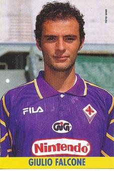 Giulio Falcone  AC Florenz  Fußball Autogrammkarte 