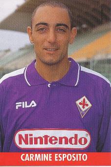 Carmine Esposito  AC Florenz  Fußball Autogrammkarte 