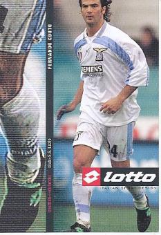 Fernando Couto  Lazio Rom  Fußball Autogrammkarte 