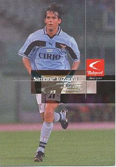 Simone Inzaghi  Lazio Rom  Fußball Autogrammkarte 