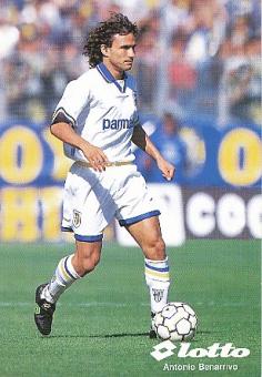 Antonio Benarrivo  AC Parma  Fußball Autogrammkarte 