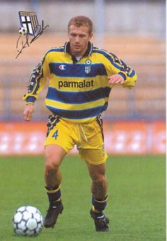 Roberto Breda   AC Parma  Fußball Autogrammkarte Druck signiert 