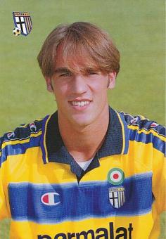 Paolo Cannavaro  AC Parma  Fußball Autogrammkarte 