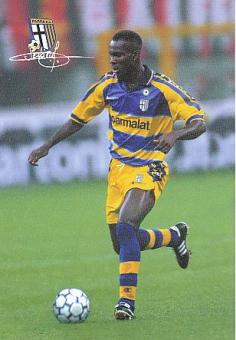 Saliou Lassissi   AC Parma  Fußball Autogrammkarte Druck signiert 