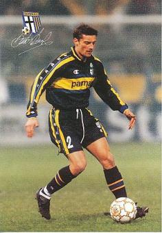 Luigi Sartor  AC Parma  Fußball Autogrammkarte Druck signiert 