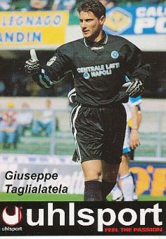 Giuseppe Tagliatela  SSC Neapel  Fußball Autogrammkarte 
