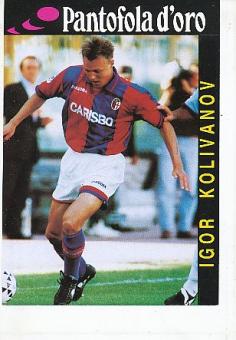 Igor Kolivanov  FC Bologna  Fußball Autogrammkarte 