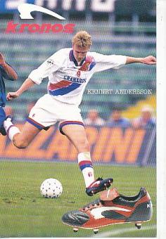 Kennet Andersson  FC Bologna  Fußball Autogrammkarte 