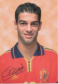 "Gerard" Lopez Segu  Spanien  Fußball Autogrammkarte Druck signiert 